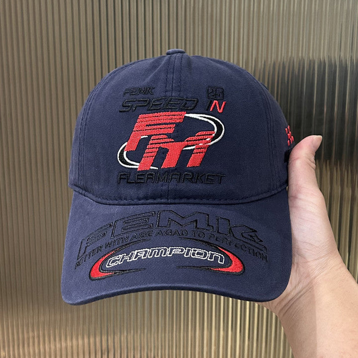 Men's Sporty Embroidered Cap Kalsten