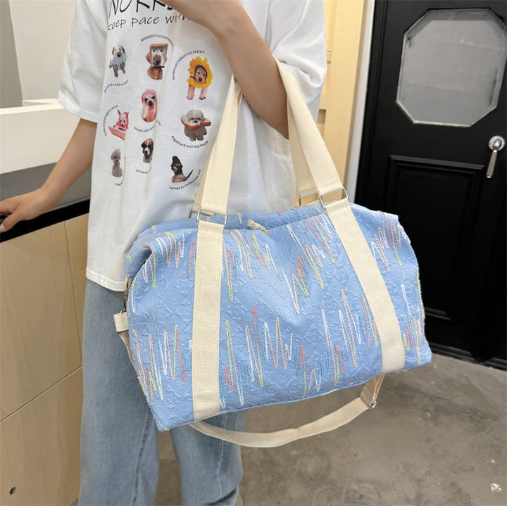 Multifunctional sports and travel bag with creative texture Kalsten