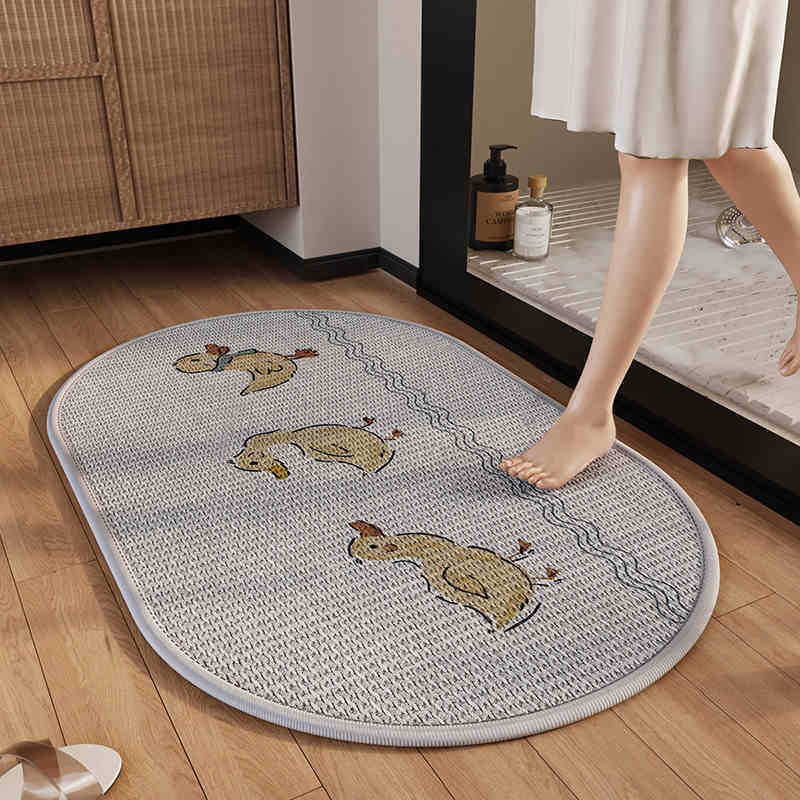 Soft Plush Bathroom Mat Kalsten