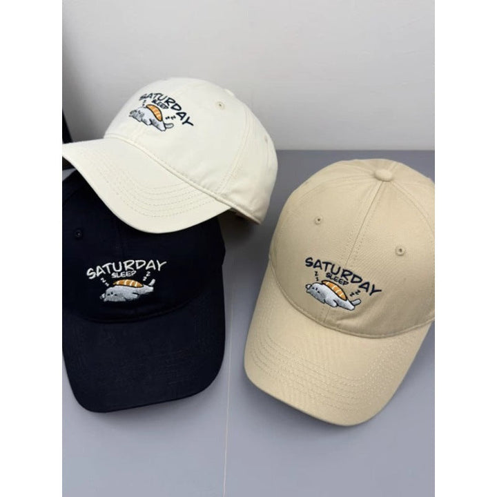 Unisex Playful Embroidered Cap Kalsten
