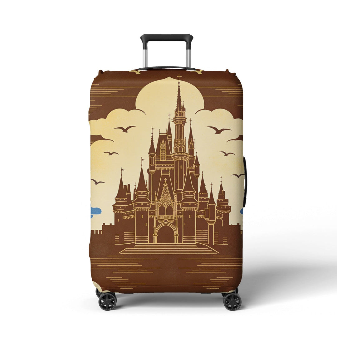 Women's Travel Trolley Kalsten  with elegant baroque pattern