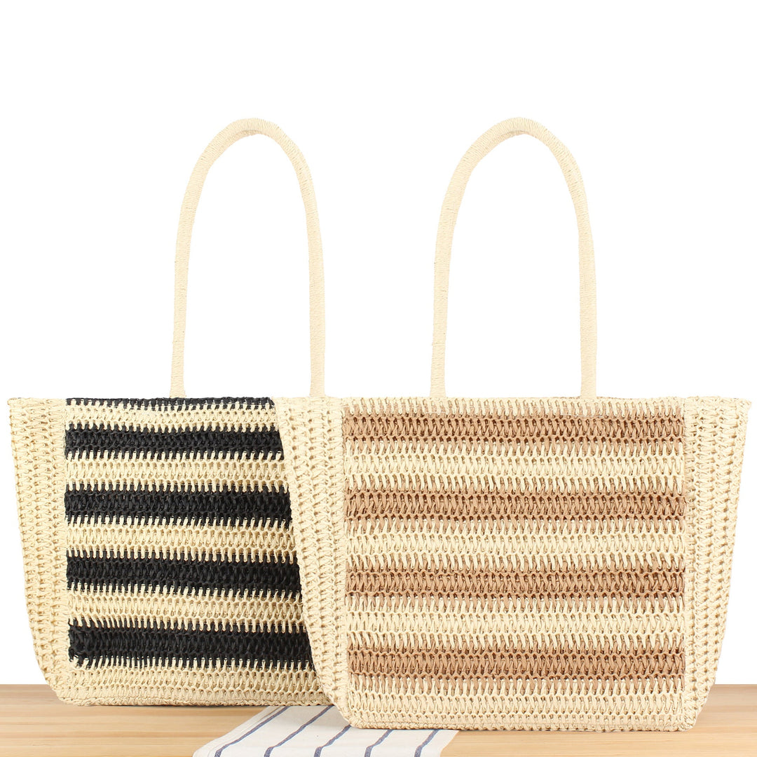 Beach bag with modern zebra pattern Kalsten