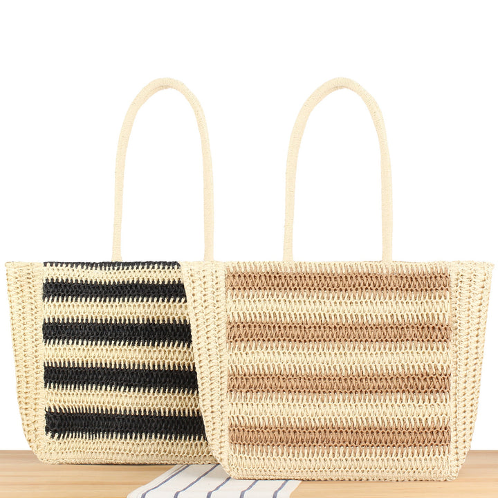 Beach bag with modern zebra pattern Kalsten
