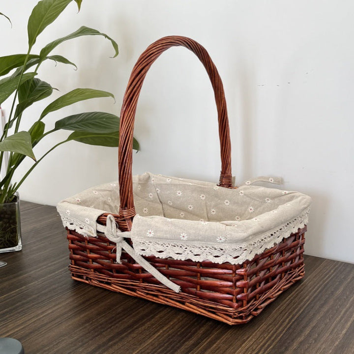 Decorative Woven Storage Basket Kalsten