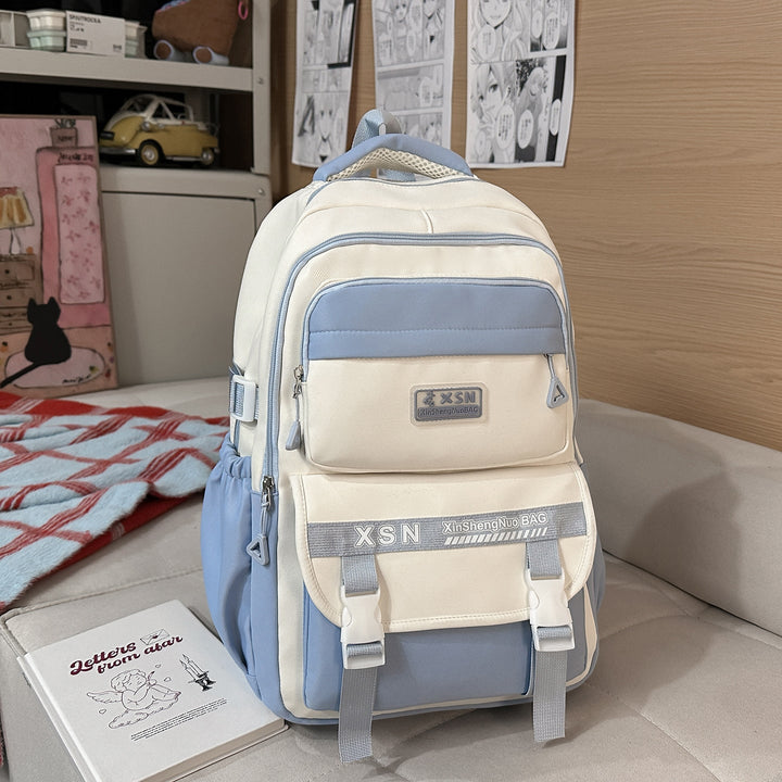 Multi-Compartment Stylish School Backpack