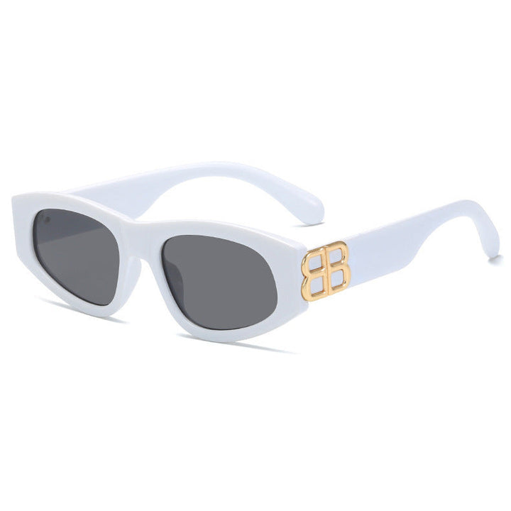 Women stylish fashionable sunglasses with distinctive frame Kalsten