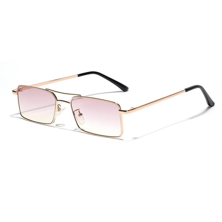 Women’s fashion rectangular glasses with stylish metal frame Kalsten