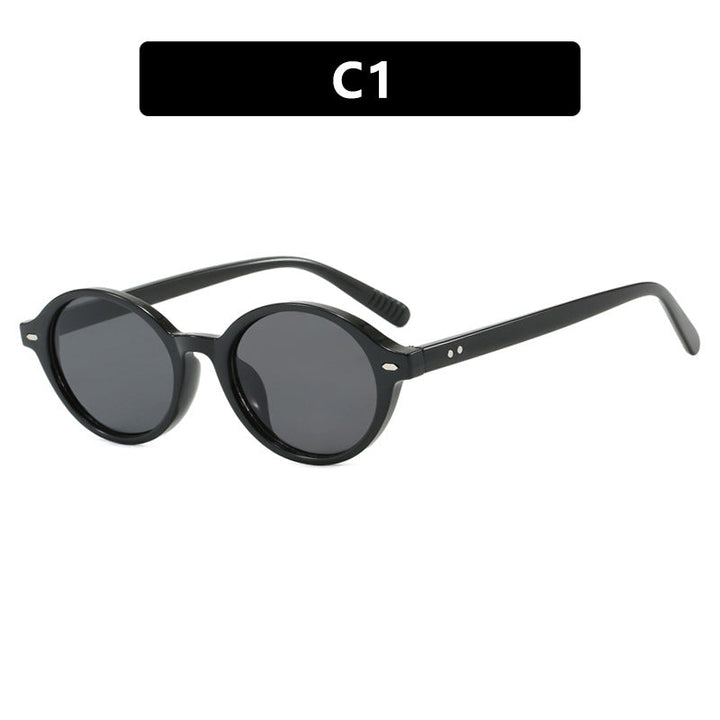 Women's round sunglasses with modern design and polarized lenses Kalsten