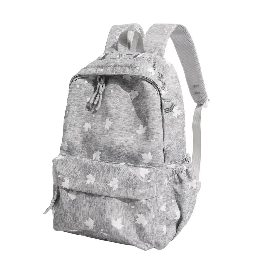 Stylish Leaf-Patterned Backpack Kalsten