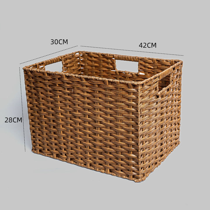 Women's Practical Storage Basket with Handles Kalsten