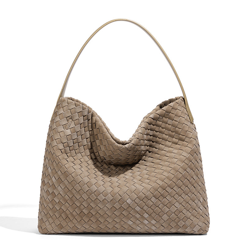 Oversized Woven Hobo Bag Acalora
