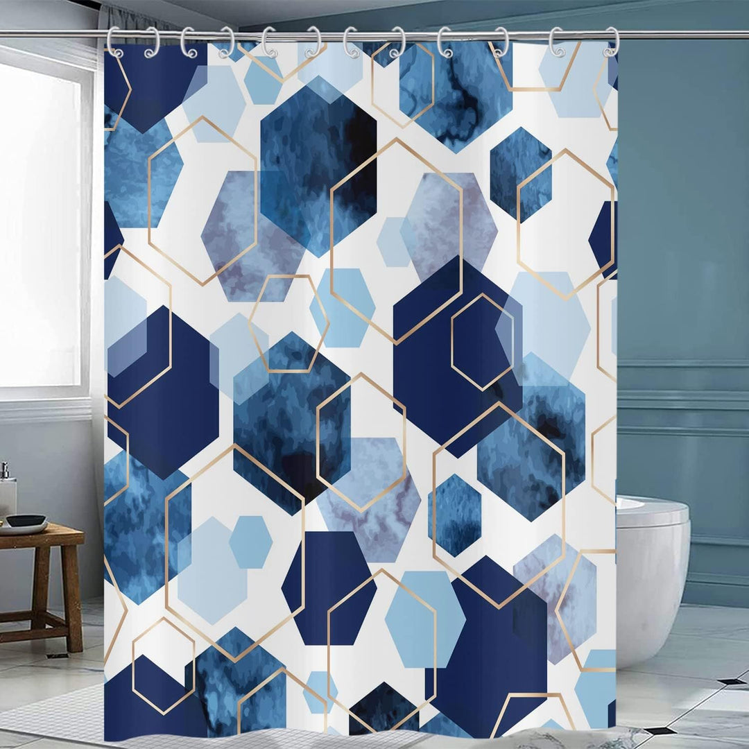 Geometric Motif Shower Curtain Kalsten