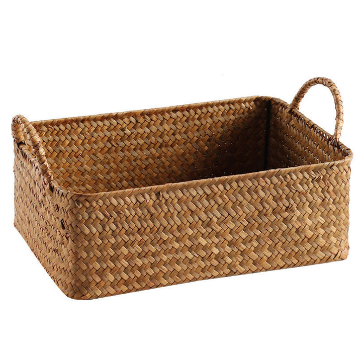 Handwoven Natural Storage Basket Kalsten