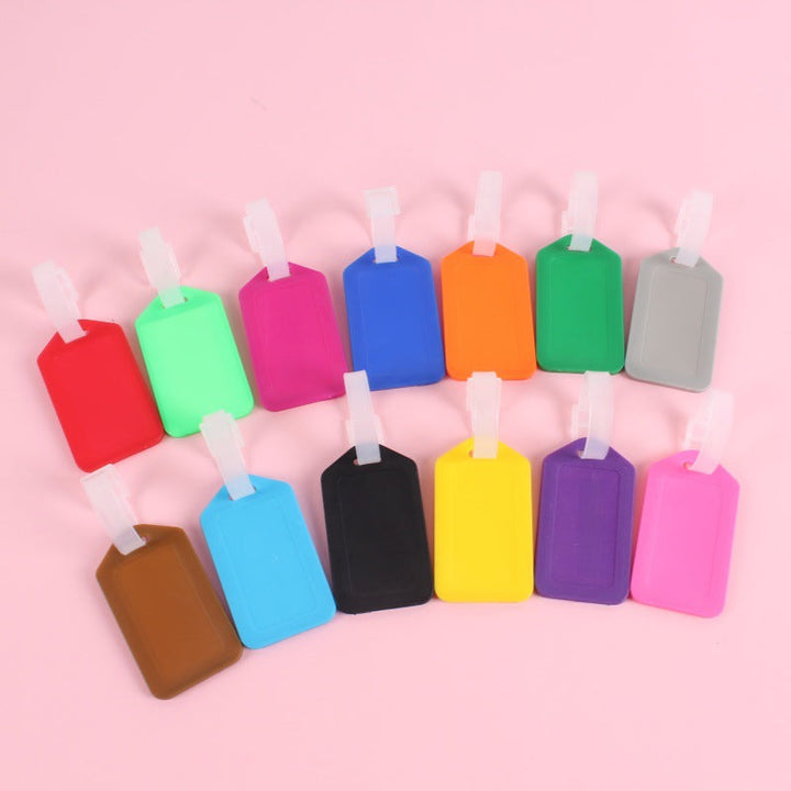 Unisex flexible silicone luggage tag Kalsten