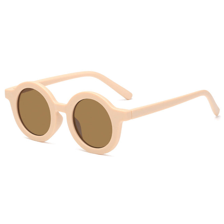 Women's trendy round sunglasses with comfortable frame and UV protection Kalsten