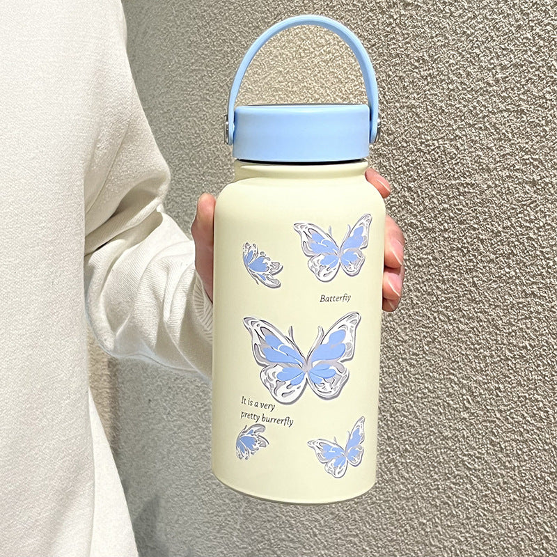 Women's insulated drinking bottle with creative Hello Kitty design Kalsten