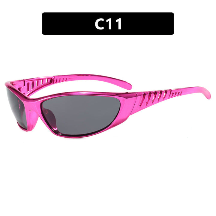 Women’s sporty sunglasses with aerodynamic design and polarized lenses Kalsten