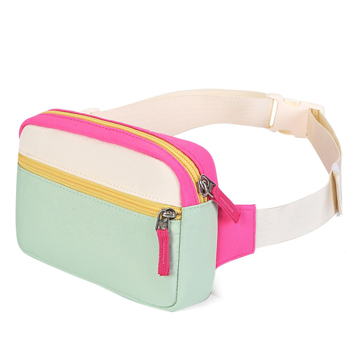 Unisex fashionable waist bag with multiple compartments Bowlift