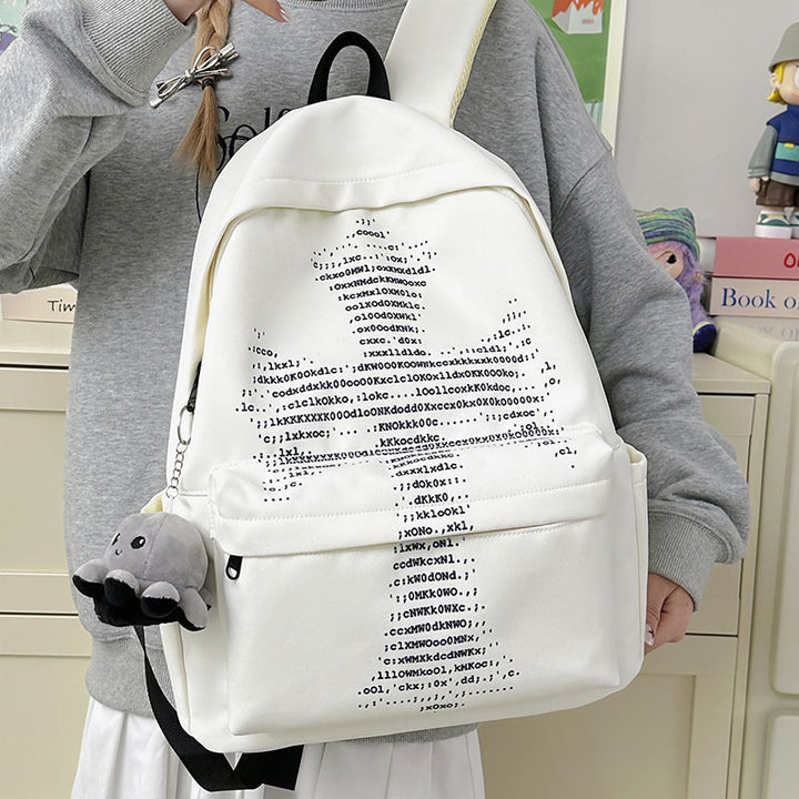Modern graphic backpack Kalsten