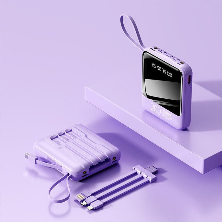 Portable power bank with smart charging and LCD display Kalsten