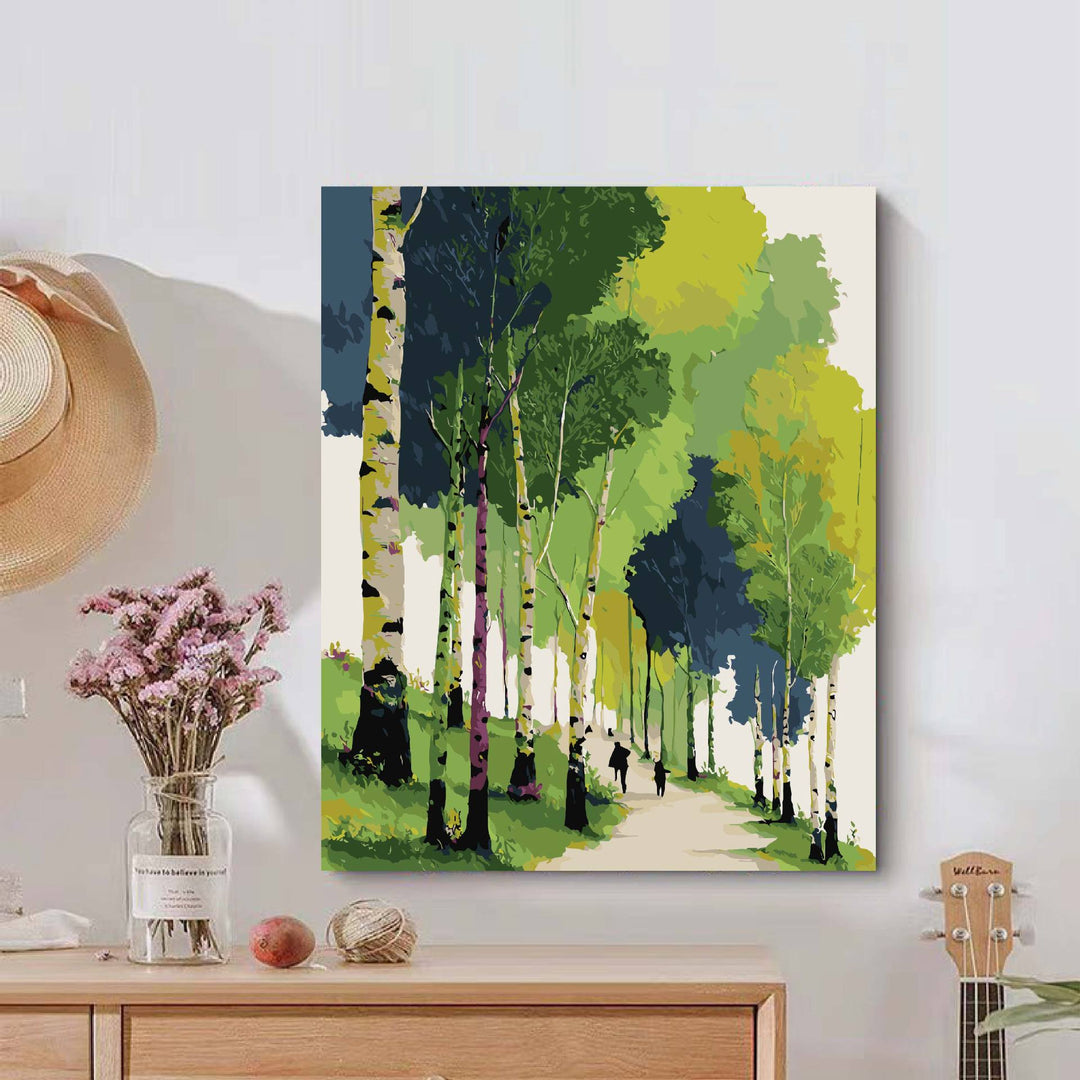 Nature-Inspired Serene Landscape Canvas Art Kalsten