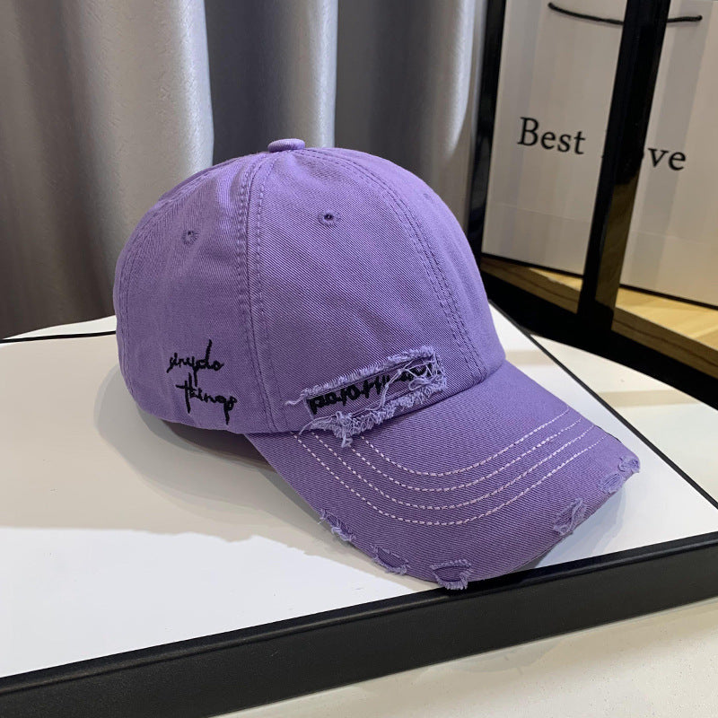Unisex Distressed Graphic Baseball Hat Kalsten