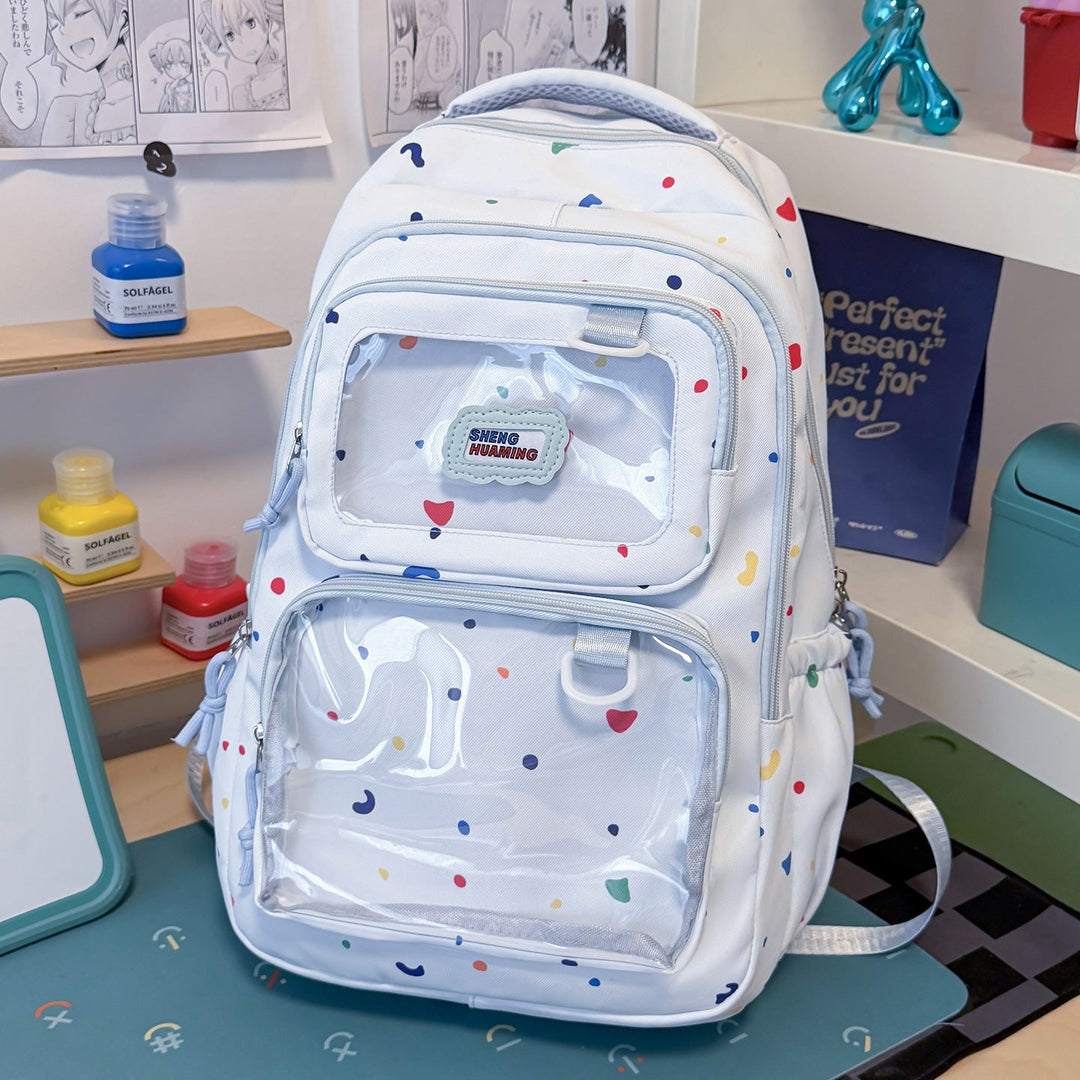 Fun Patterned School Backpack