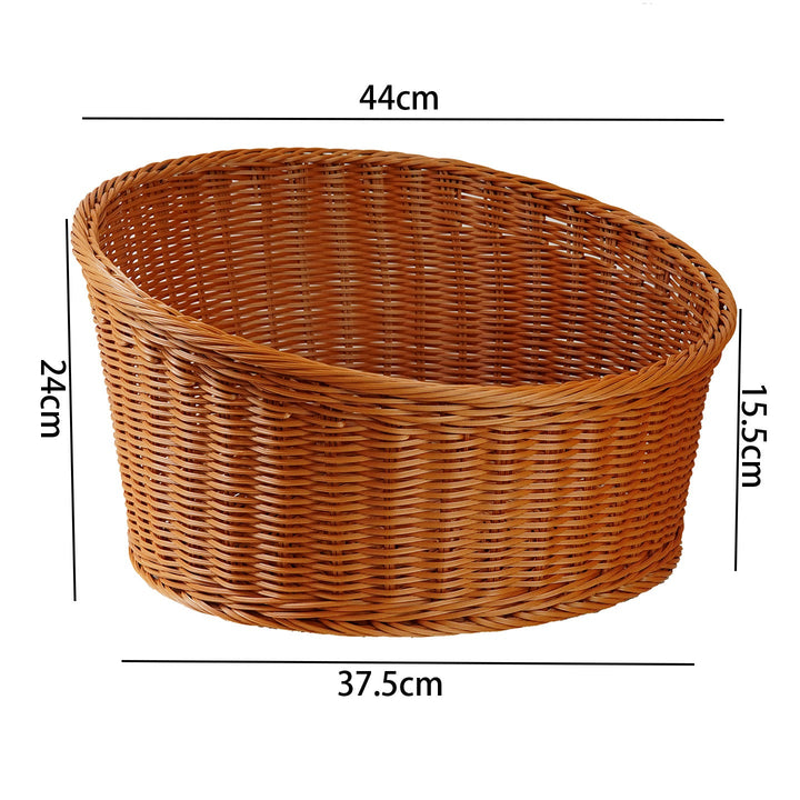 Ladies oval basket made of high-quality willow material Kalsten