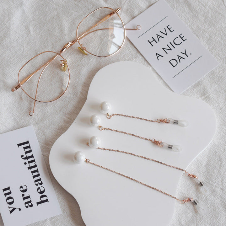 Elegant Long Pendant Pearl Earrings Kalsten