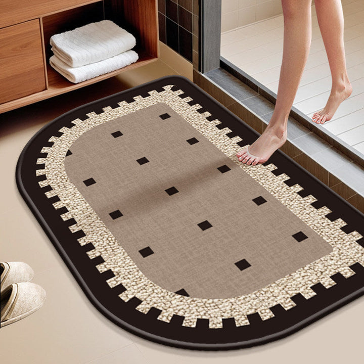 Plush Bath Mat Kalsten