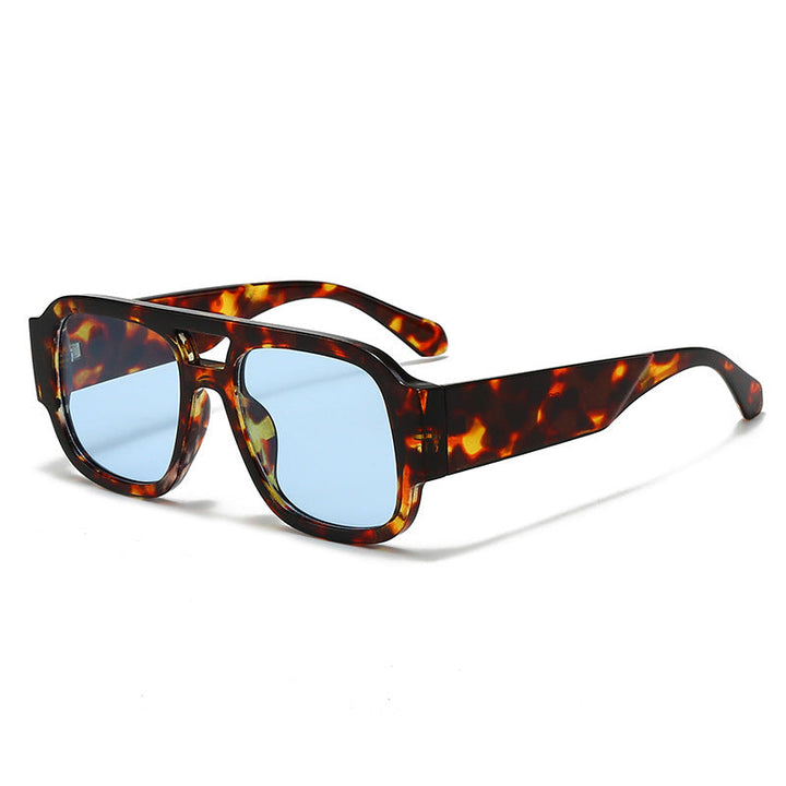 Unisex Bold Frame Retro Sunglasses Kalsten