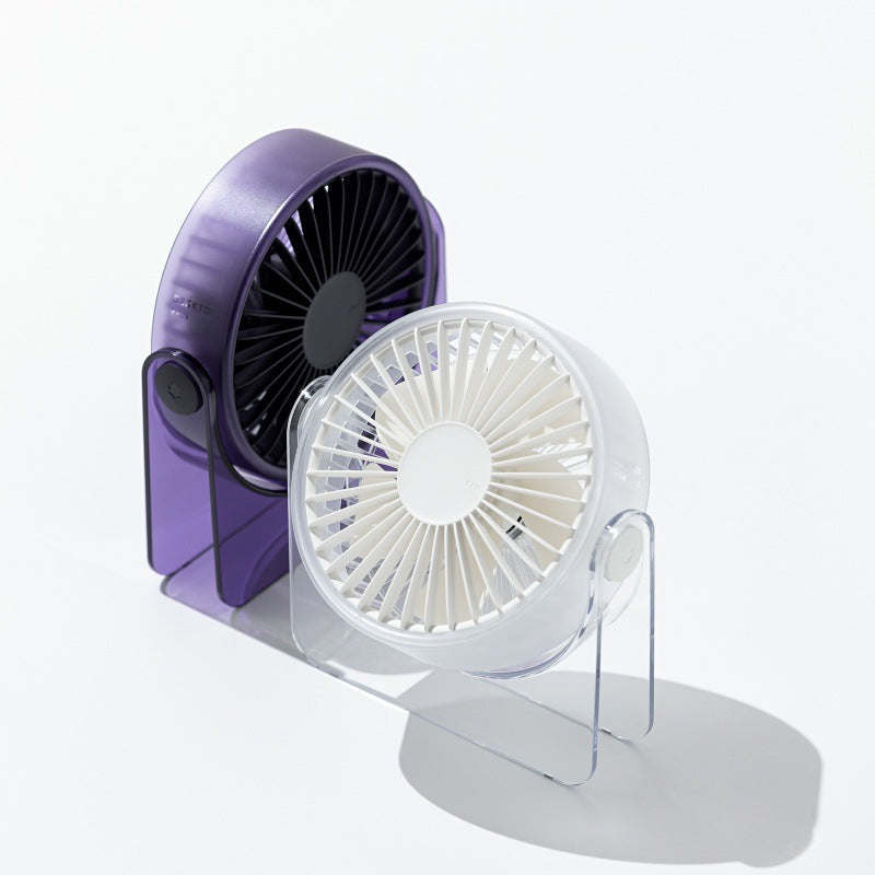 Unisex compact portable USB fan with adjustable head and quiet motor Kalsten