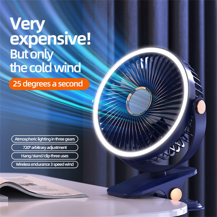 Unisex Versatile Clip-On Table Fan Kalsten