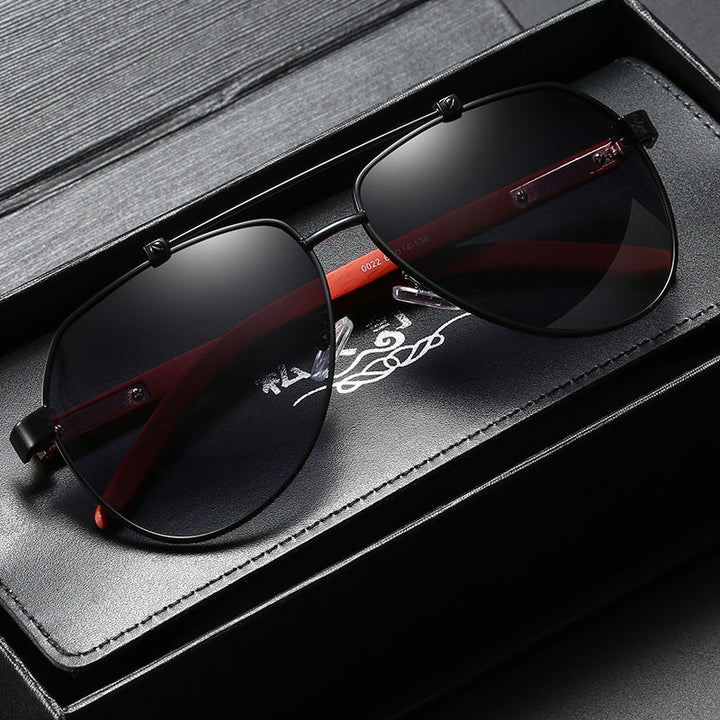 Women's pilot sunglasses with high-quality metal frame and flexible comfort temples Kalsten