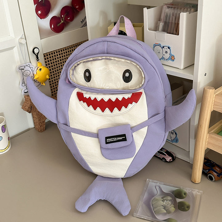 Adorable Shark-Shaped School Backpack