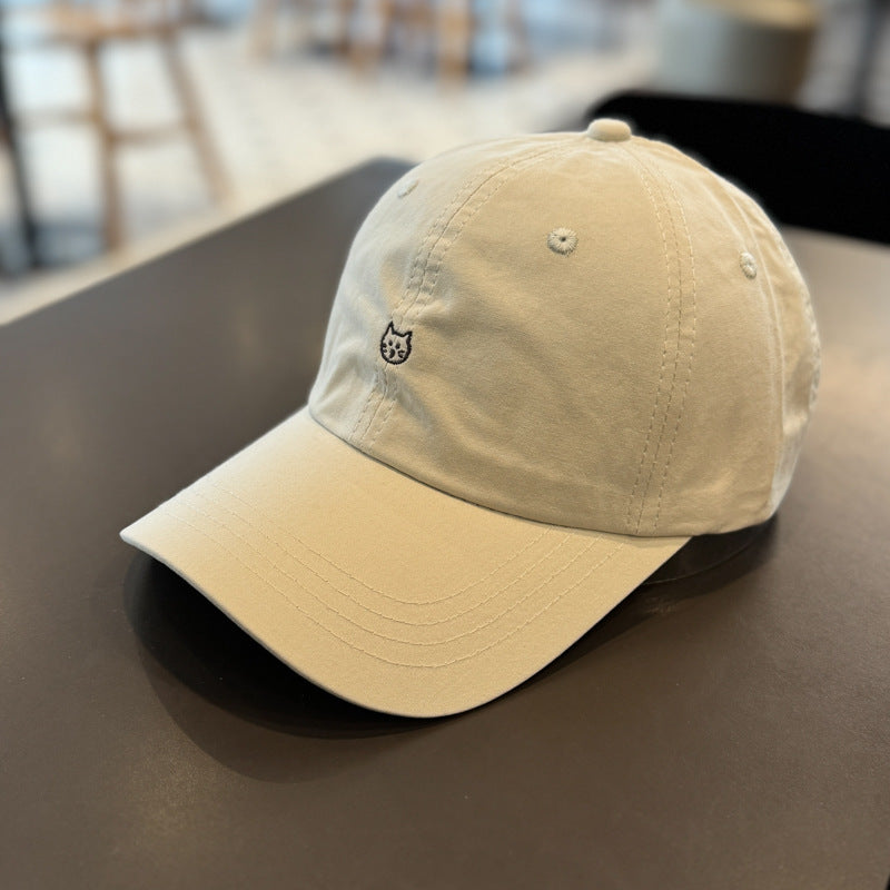 Unisex Cute Cat Embroidered Baseball Cap Kalsten