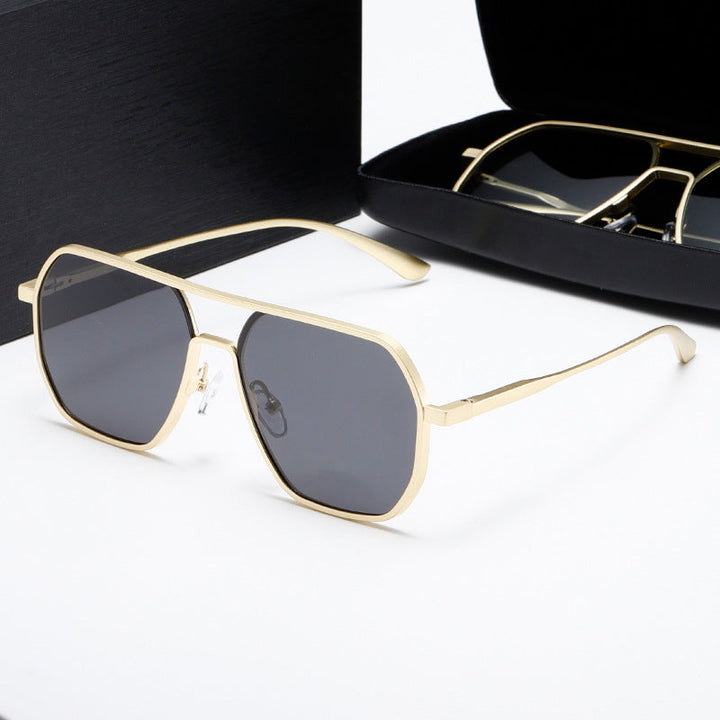 Women's innovative fashionable sunglasses with rectangular frame Kalsten