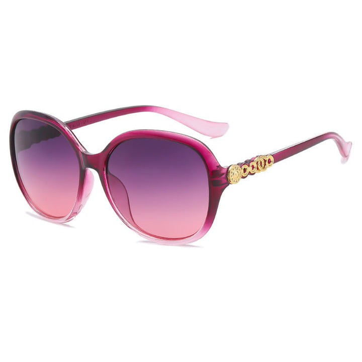 Women's oversized sunglasses with trendy tortoiseshell pattern and elegant frame accents Kalsten