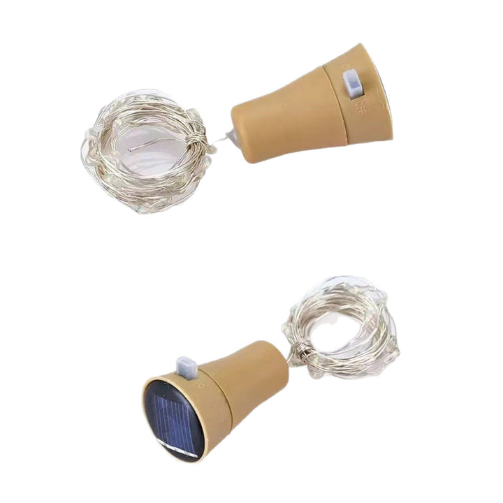 LED Bottle Stopper Fairy String Lights With Waterproof Battery Cap And Flexible Copper Wire Kalsten