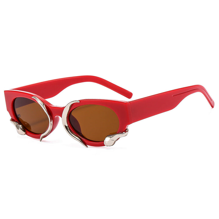 Women's designer sunglasses with a unique, sculptural frame Kalsten