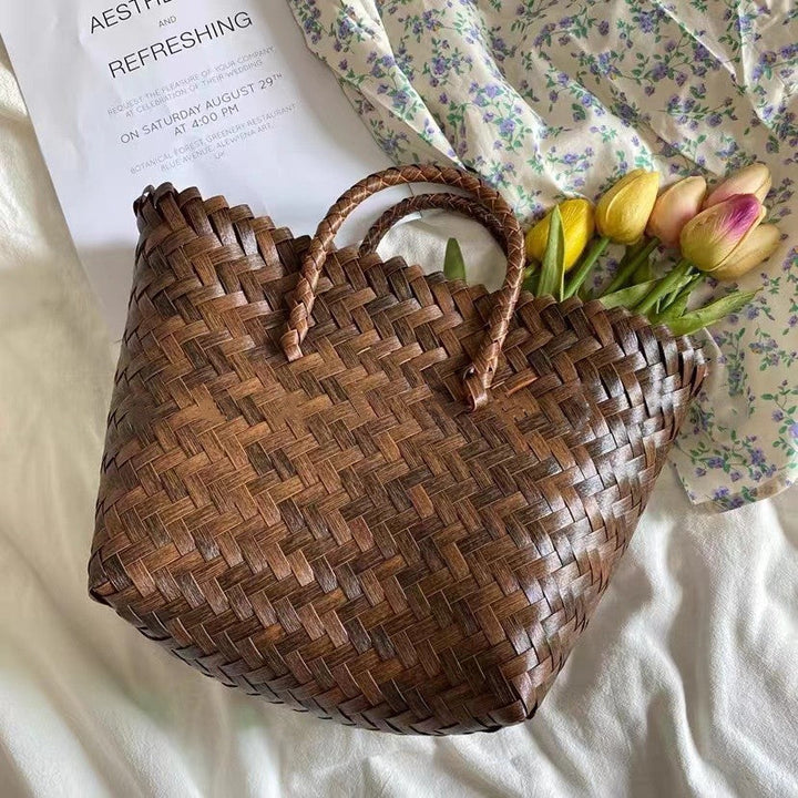 Elegant and Handcrafted Basket Bag Kalsten