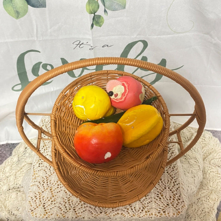 Ladies wickerware with two levels Kalsten