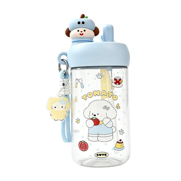 Unisex water bottle with cheerful Christmas design Kalsten