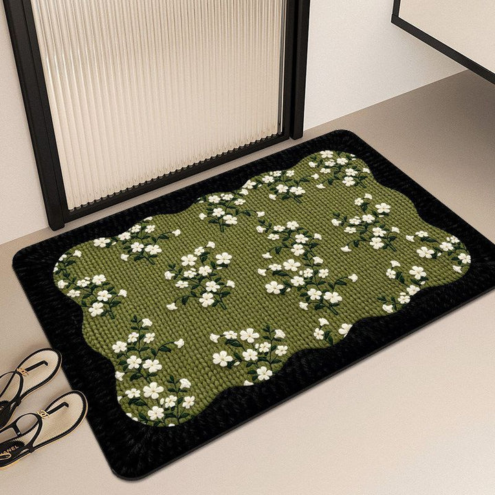 Decorative Butterfly-Themed Bath Mat Kalsten