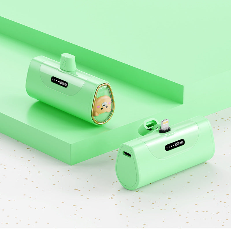 Funny power bank with integrated animal figure Kalsten