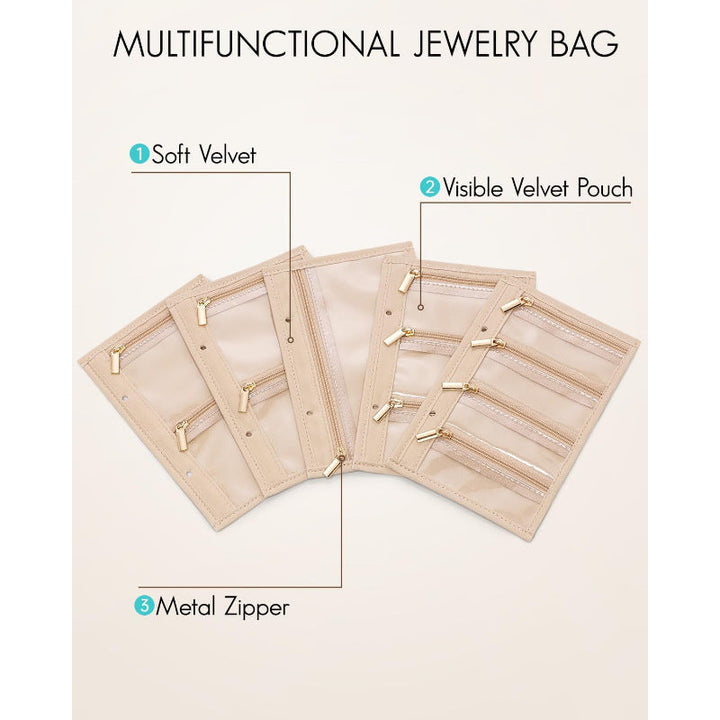 Jewelry organizer with transparent compartments Kalsten