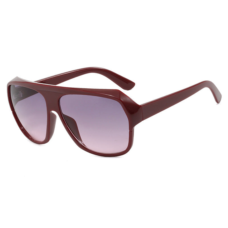 Ladies' fashionable oversized sunglasses with sporty design Kalsten