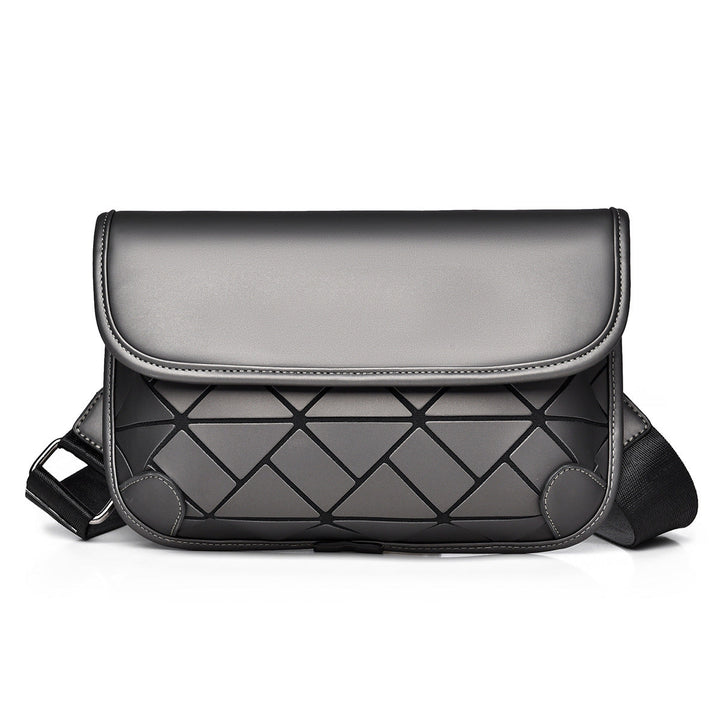 Stylish crossbody bag with geometric design Kalsten