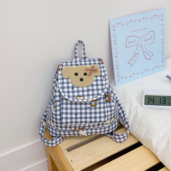Cute Character-themed School Backpack