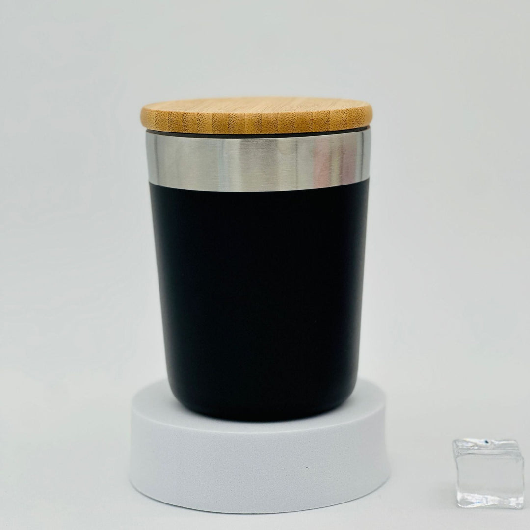 Ladies elegant sustainable insulated cup with bamboo lid Kalsten